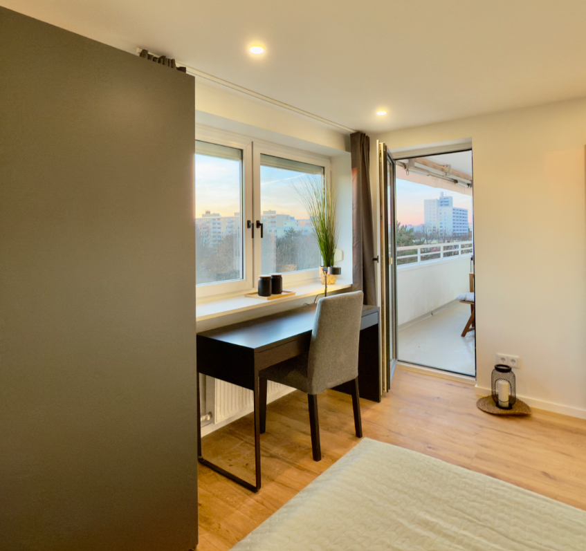 Zimmer vor der Renovierung